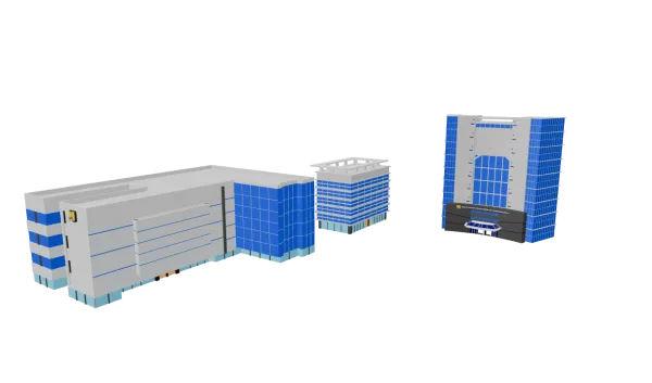 Gedung sekitar PUPR RI 3D Model Thumbnail