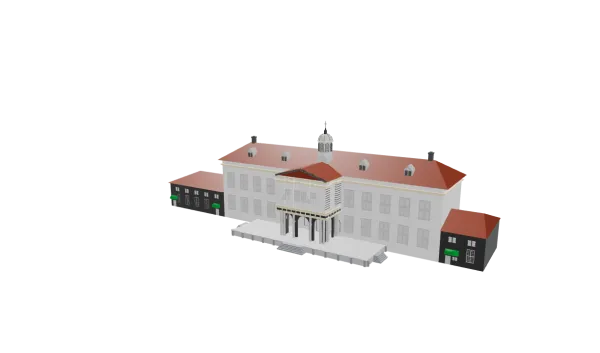 Museum Fatahillah 3D Model Thumbnail