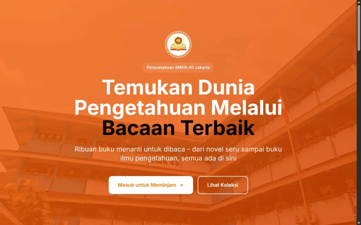 Perpustakaan SMKN 40 Jakarta preview 1