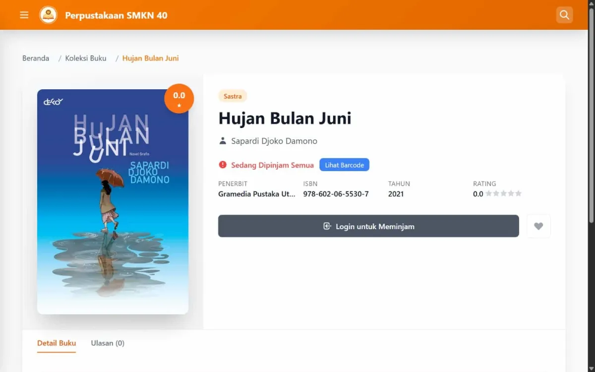 Perpustakaan SMKN 40 Jakarta preview 4
